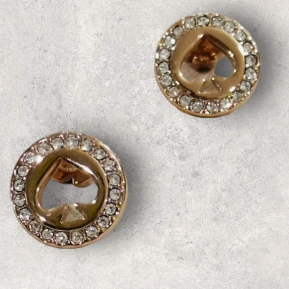 Kate Spade Spot The Spade Earrings NWOT - Picture 5 of 6